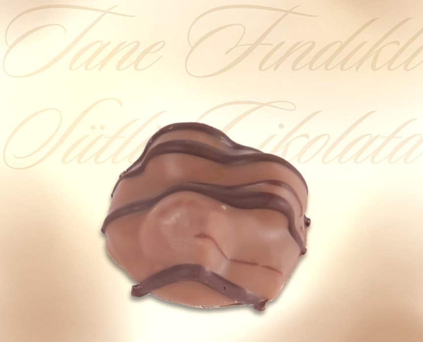 Tane Fındıklı Sütlü Çikolata